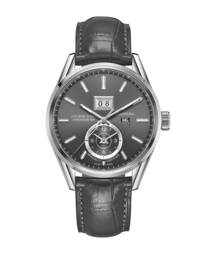TAG Heuer Carrera Calibre 8 41 Stainless Steel / Grey / Alligator